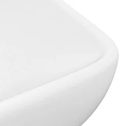vidaXL Fontanería-Lavabo de lujo de cerámica rectangular 71x38 cm