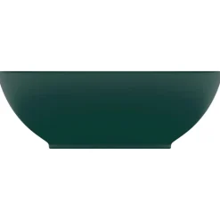 vidaXL Fontanería-Lavabo de lujo ovalado cerámica 40x33 cm