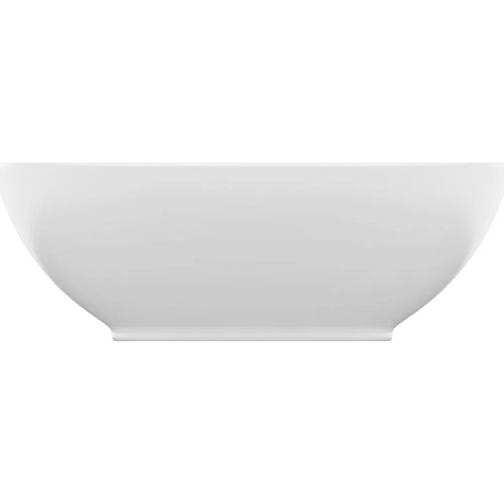 vidaXL Fontanería-Lavabo de lujo ovalado cerámica 40x33 cm