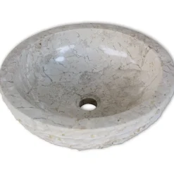 vidaXL Fontanería-Lavabo de mármol 40 cm color