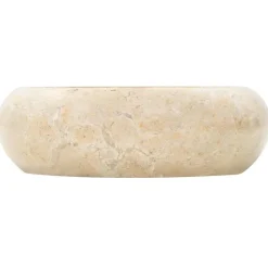 vidaXL Fontanería-Lavabo de mármol 40x12 cm