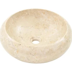 vidaXL Fontanería-Lavabo de mármol 40x12 cm