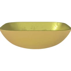 vidaXL Fontanería-Lavabo de vidrio 42x42x14 cm