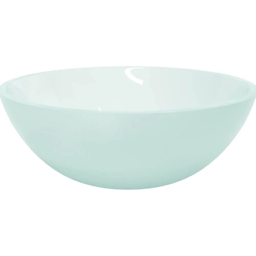 vidaXL Lavabo de vidrio 50x37x14 cm Esmerilado Clearance