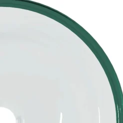 vidaXL Fontanería-Lavabo de vidrio templado 35x12 cm