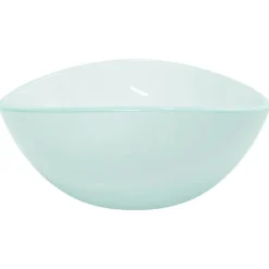 vidaXL Lavabo de vidrio templado 54,5x35x15,5 cm Esmerilado New