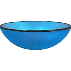vidaXL Fontanería-Lavabo de vidrio templado 42x14 cm