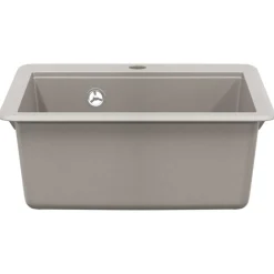 vidaXL Lavabo 470 x 440 mm granito Gris Sale