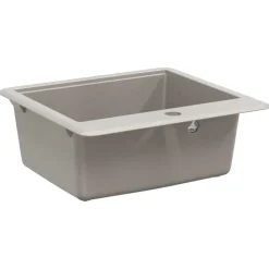 vidaXL Lavabo 470 x 440 mm granito Gris Sale