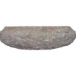 vidaXL Fontanería-Lavabo mármol Ø40x12 cm