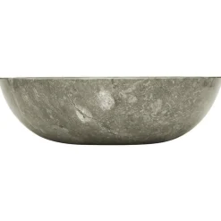 vidaXL Fontanería-Lavabo mármol Ø40x12 cm