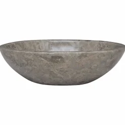 vidaXL Lavabo mármol 53x40x15 cm Gris Sale