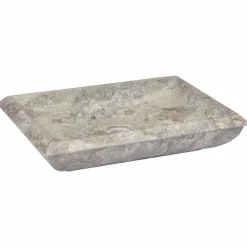 vidaXL Lavabo mármol 50x35x10 cm Gris Online