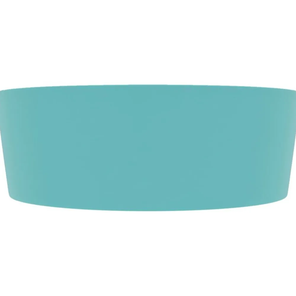 vidaXL Fontanería-Lavabo lujo con rebosadero cerámica 36x13 cm
