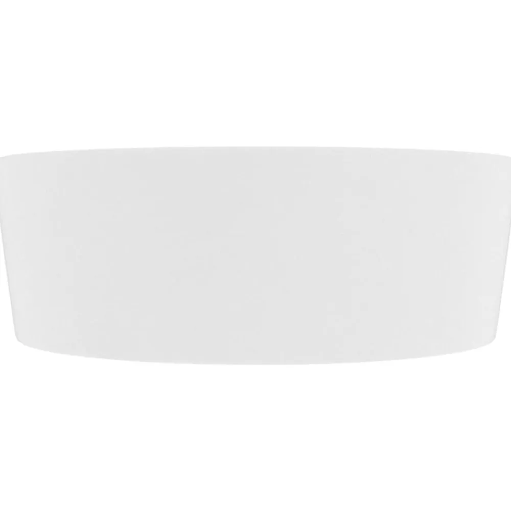 vidaXL Lavabo lujo con rebosadero cerámica 36x13 cm blanco mate Clearance