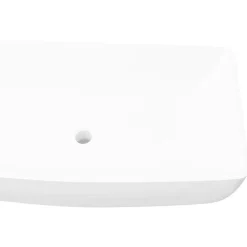 vidaXL Fontanería-Lavabo lujoso rectangular ceráminca 71x39 cm