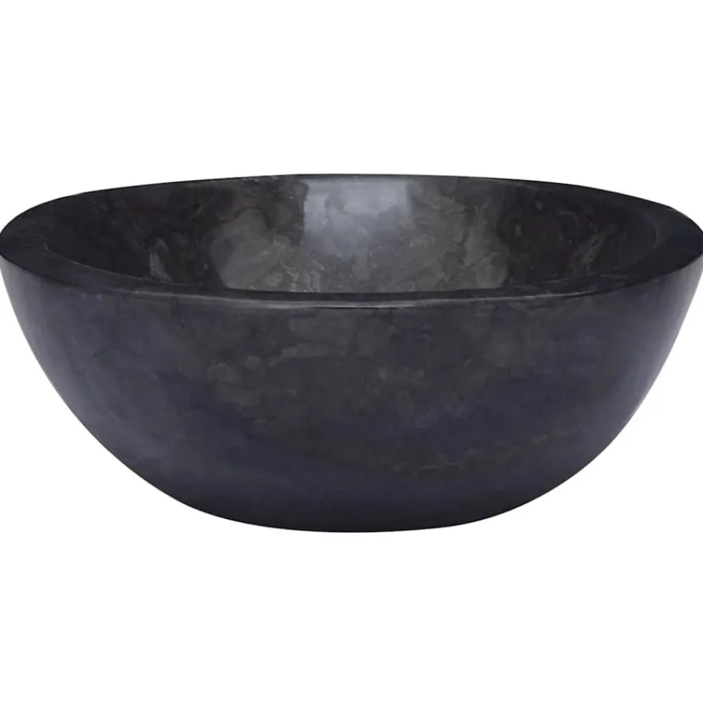 vidaXL Fontanería-Lavabo mármol 53x40x15 cm