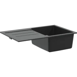 vidaXL Fontanería-Lavabo 780 x 500 mm 80% Cuarzo y 20% Resina