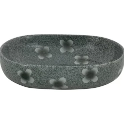vidaXL Lavabo sobre encimera ovalado cerámica 59x40x14 cm Azul Sale