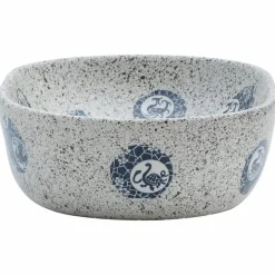 vidaXL Fontanería-Lavabo sobre encimera ovalado cerámica 47x33x13 cm