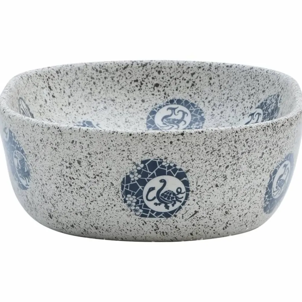 vidaXL Fontanería-Lavabo sobre encimera ovalado cerámica 47x33x13 cm