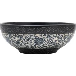 vidaXL Fontanería-Lavabo sobre encimera redondo cerámica Φ41x14 cm