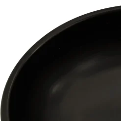 vidaXL Fontanería-Lavabo sobre encimera redondo cerámica Φ41x14 cm