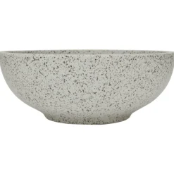 vidaXL Lavabo sobre encimera redondo cerámica gris Φ41x14 cm Gris claro Clearance