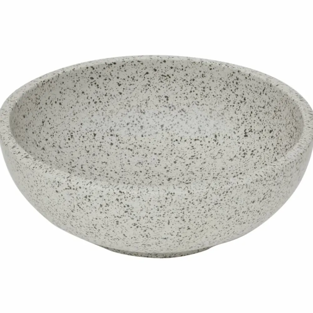 vidaXL Lavabo sobre encimera redondo cerámica gris Φ41x14 cm Gris claro Clearance