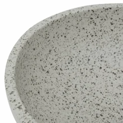 vidaXL Lavabo sobre encimera redondo cerámica gris Φ41x14 cm Gris claro Clearance