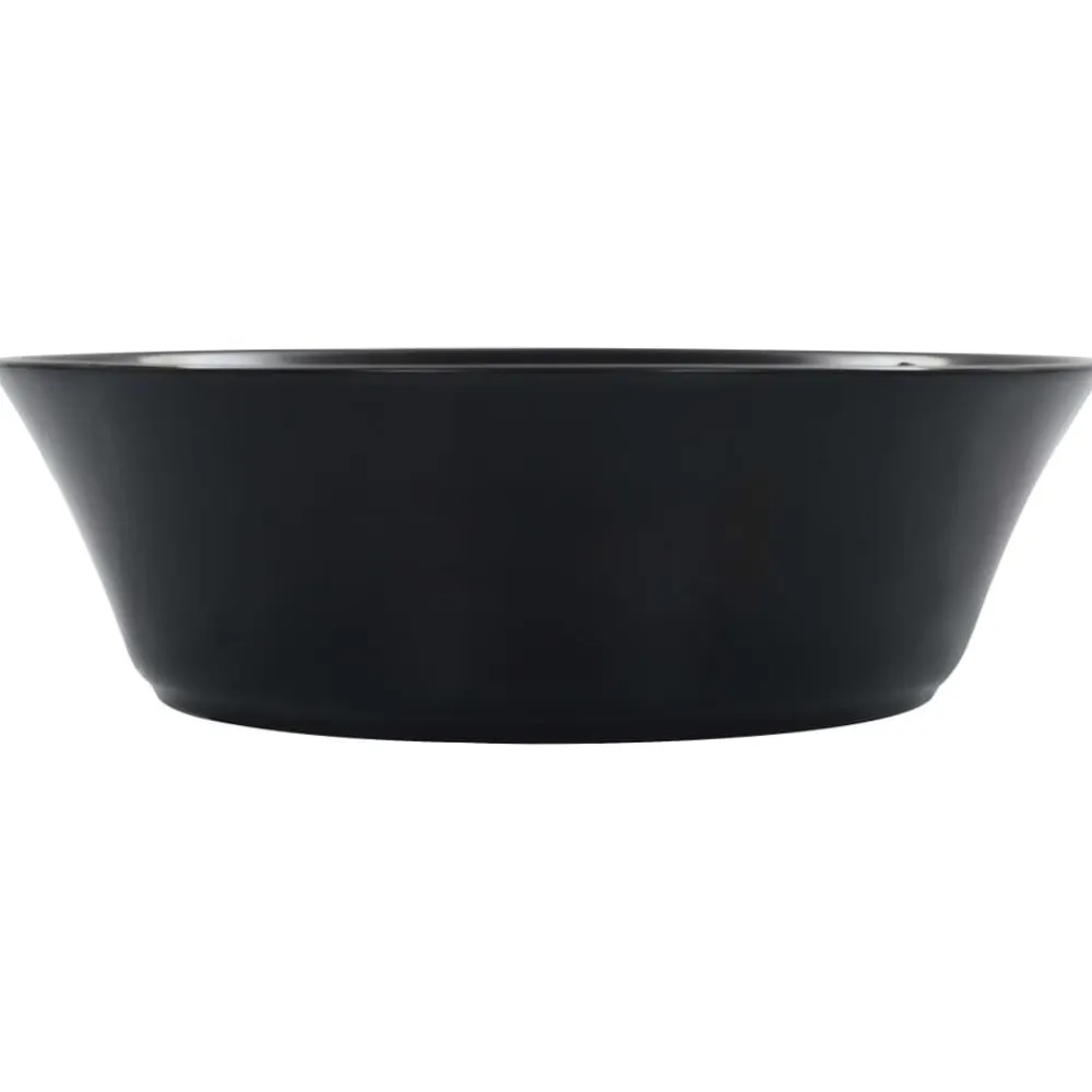 vidaXL Lavabo 41x12,5 cm cerámica Negro Clearance