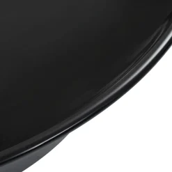vidaXL Lavabo 41x12,5 cm cerámica Negro Clearance