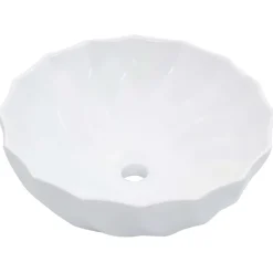 vidaXL Lavabo 46x17 cm cerámica Blanco Online