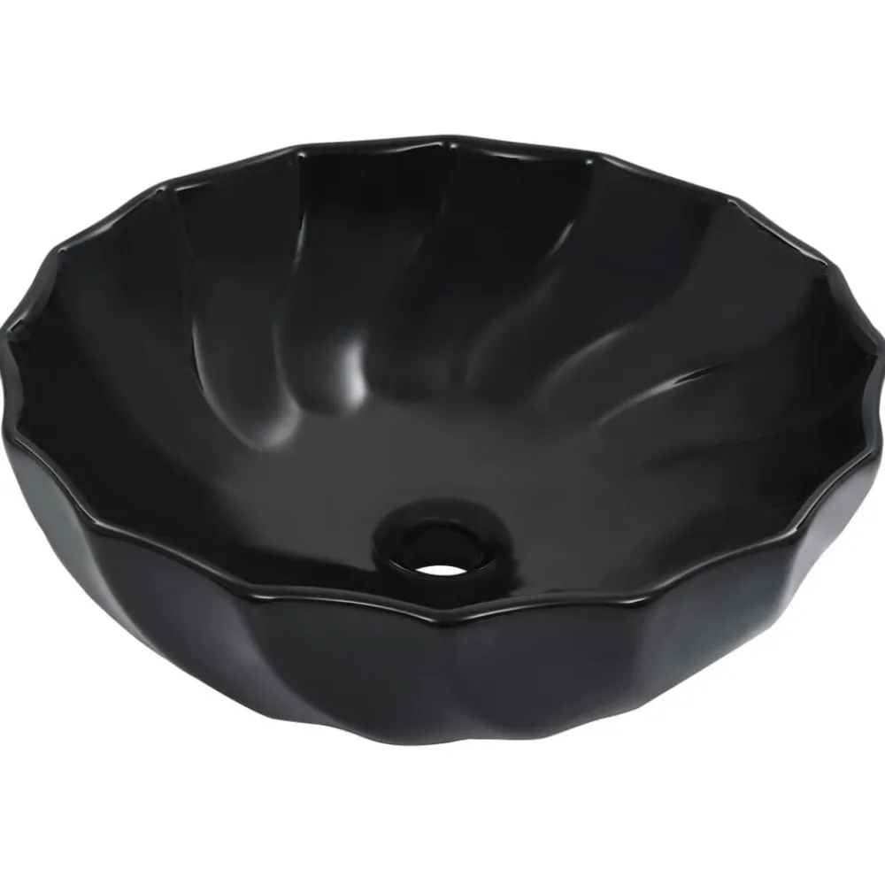 vidaXL Fontanería-Lavabo 46x17 cm cerámica