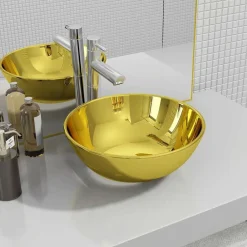 vidaXL Fontanería-Lavabo 28x10 cm cerámica