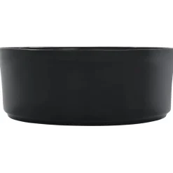 vidaXL Lavabo 36x14 cm cerámica Negro New