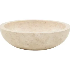 vidaXL Lavabo 40x12 cm mármol color Crema