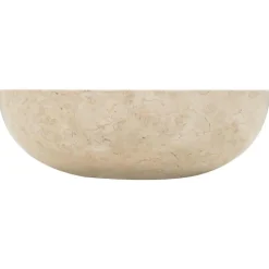 vidaXL Lavabo 40x12 cm mármol color Crema