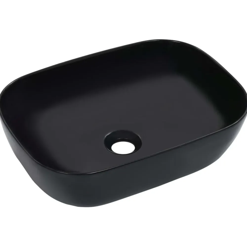 vidaXL Fontanería-Lavabo 45,5x32x13 cm cerámica