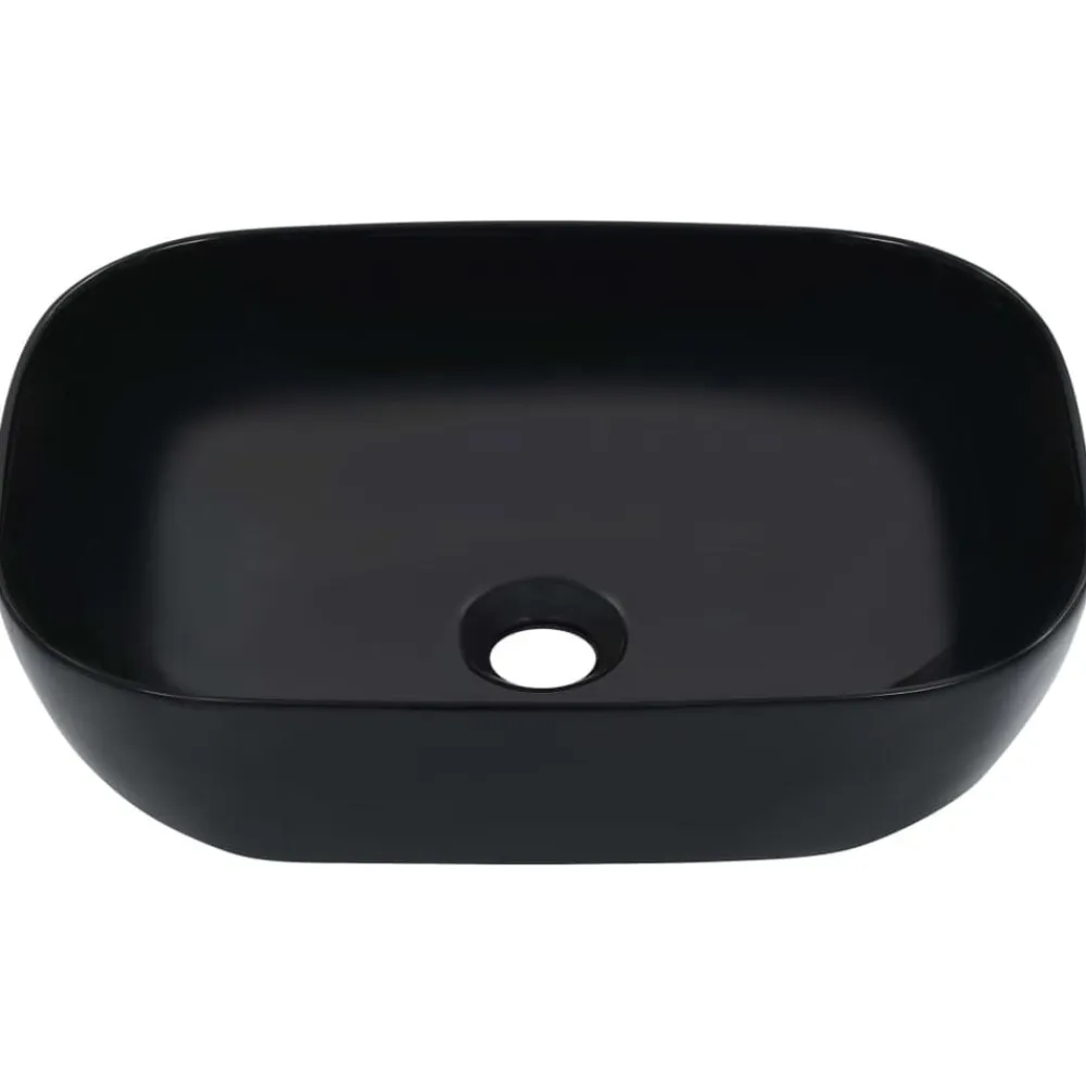 vidaXL Fontanería-Lavabo 45,5x32x13 cm cerámica