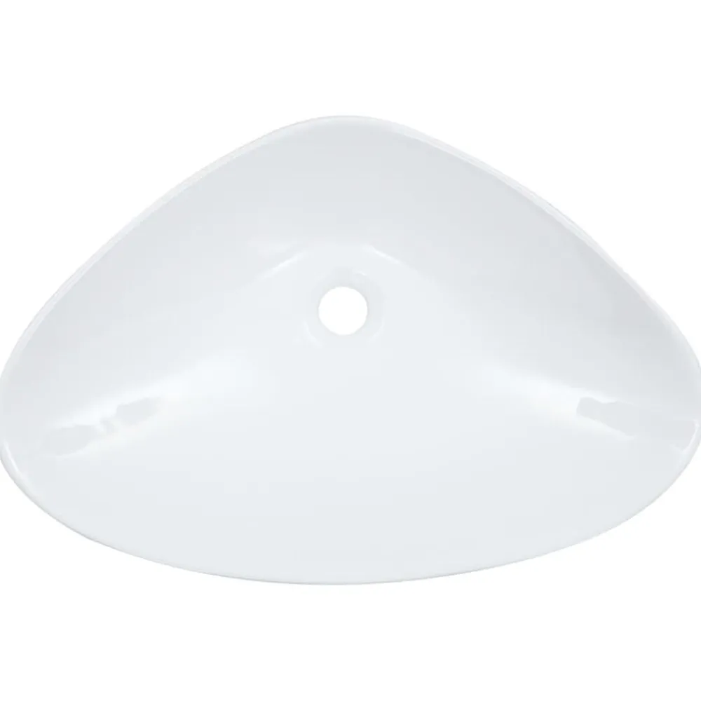 vidaXL Fontanería-Lavabo 58,5x39x14 cm cerámica