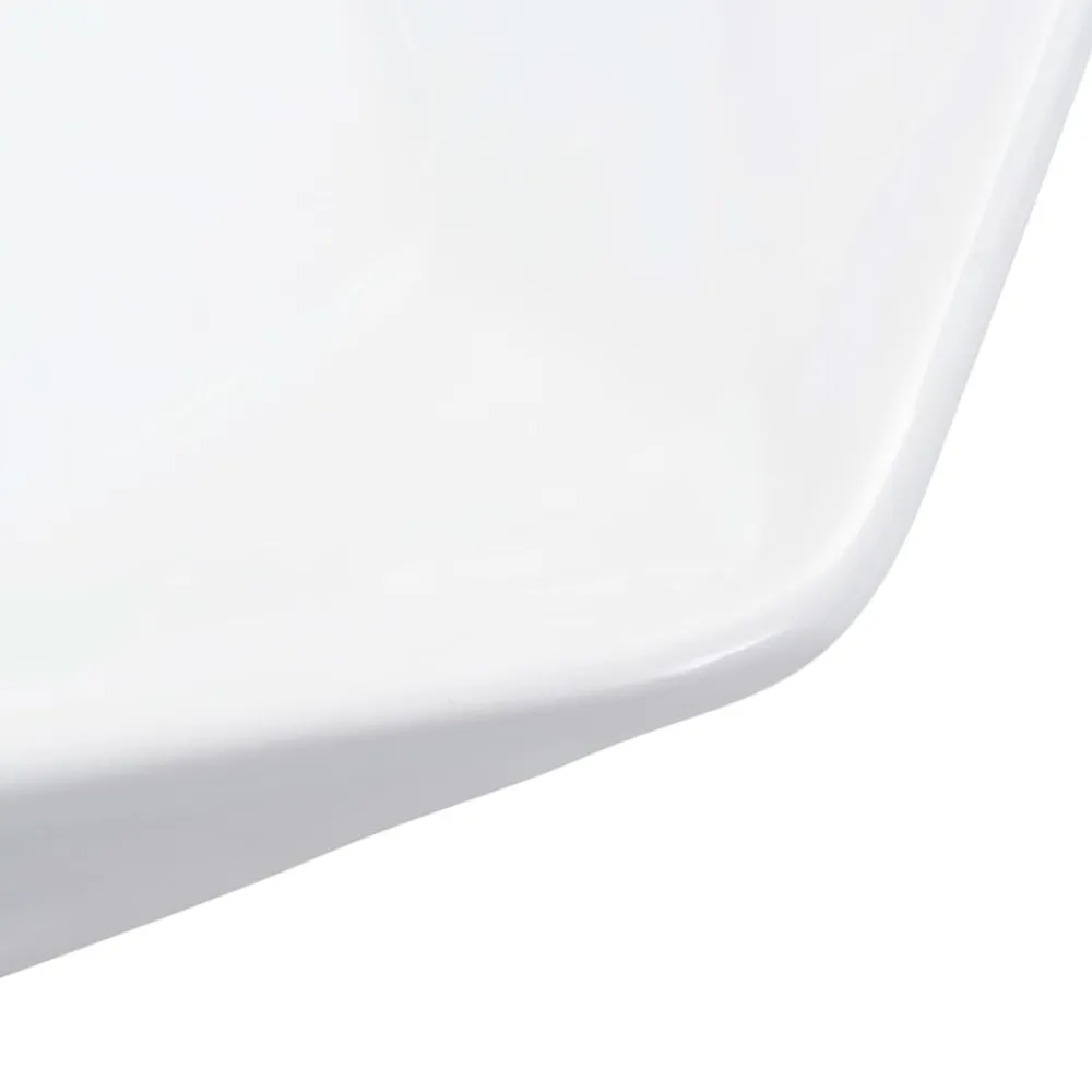 vidaXL Fontanería-Lavabo 41x36,5x12 cm cerámica