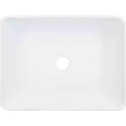 vidaXL Lavabo 40x30x13 cm cerámica Blanco Online