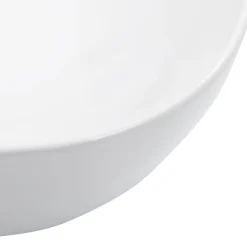 vidaXL Lavabo 45,5x32x13 cm cerámica Blanco New