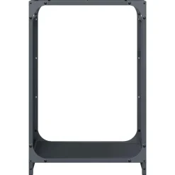 vidaXL Accesorios Para Hornos De Leña Y Chimeneas-Leñero 44x28x65 cm Acero laminado en frío