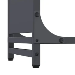 vidaXL Accesorios Para Hornos De Leña Y Chimeneas-Leñero 44x28x65 cm Acero laminado en frío