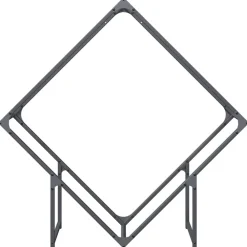 vidaXL Accesorios Para Hornos De Leña Y Chimeneas-Leñero 100x25x100 cm Acero laminado en frío