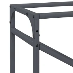 vidaXL Accesorios Para Hornos De Leña Y Chimeneas-Leñero 60x25x100 cm Acero laminado en frío
