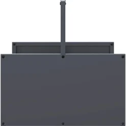 vidaXL Accesorios Para Hornos De Leña Y Chimeneas-Leñero 40x40x40 cm Acero laminado en frío