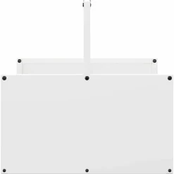vidaXL Accesorios Para Hornos De Leña Y Chimeneas-Leñero 40x40x40 cm Acero laminado en frío